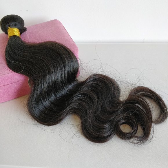 Single-Donor Virgin Hair Extensions Body Wave 22\